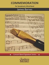 Commemoration Concert Band sheet music cover